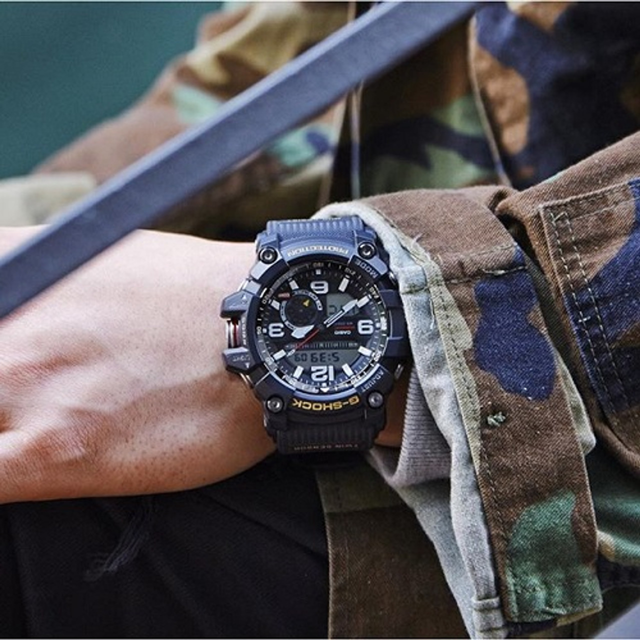 BUY Casio G-Shock Mudmaster Master of G Twin Sensor Sport Watch  GG-1000GB-1A, GG1000 - Buy Watches Online