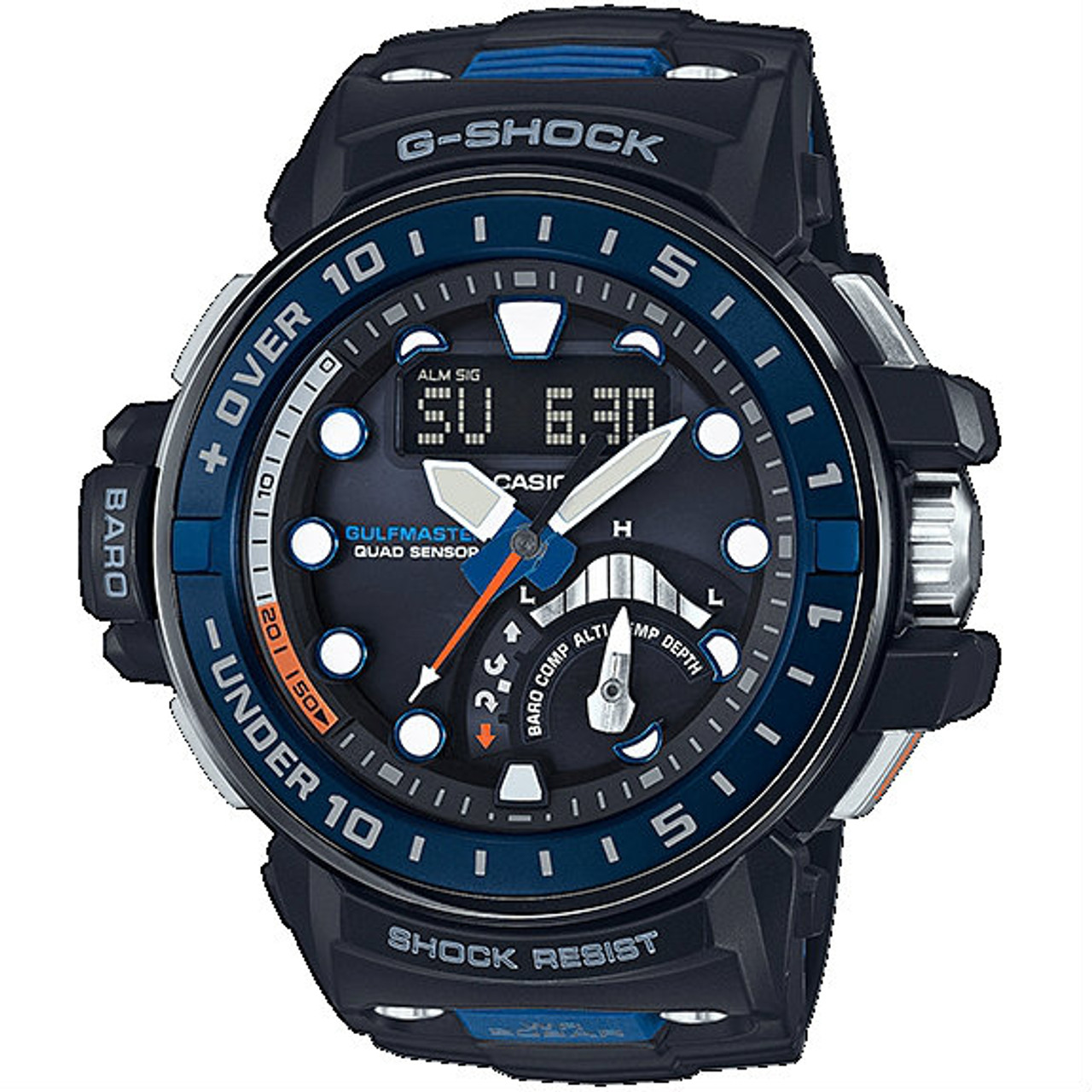 G-Shock Gulfmaster Quad Sensor Solar Radio Controlled Watch