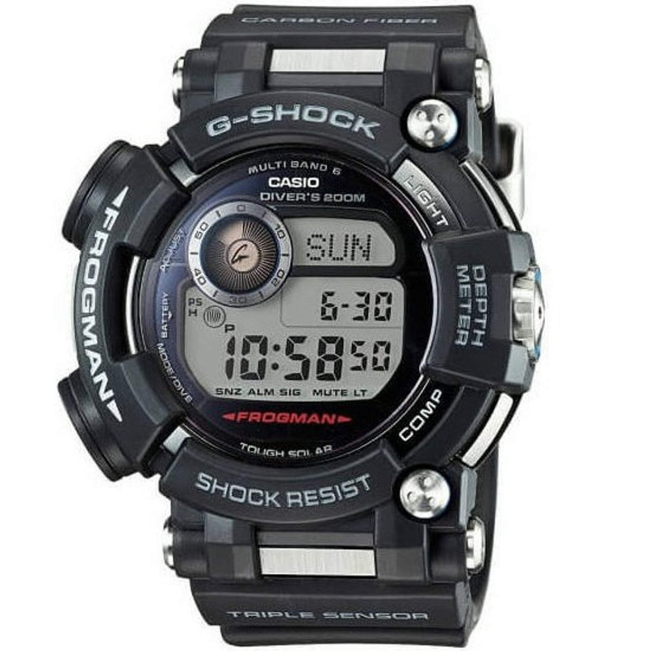 G-Shock Frogman Master Of G Radio Solar Divers Watch GWF-D1000-1ER