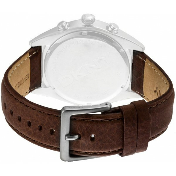 DKNY Watch Replacement Brown Leather Strap For NY1509