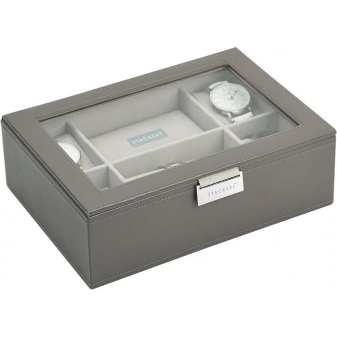 Stackers Watch Box For 8 Watches Mink 73594