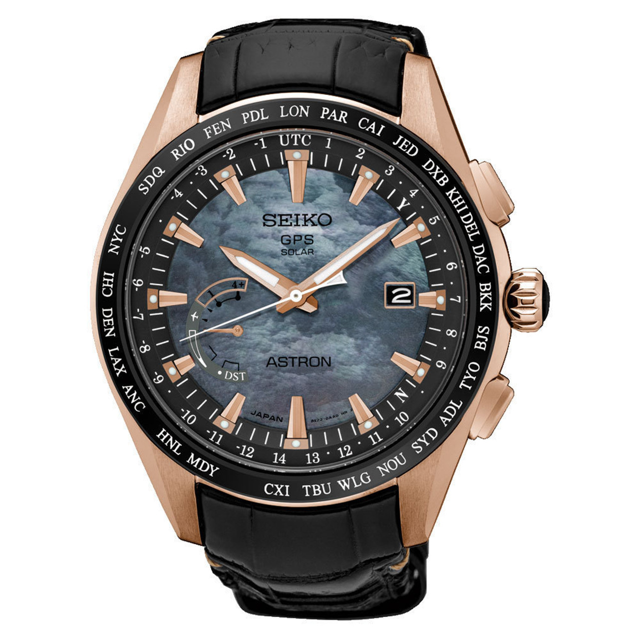 Seiko Astron GPS Novak Djokovic Limited Edition Men's Watch SSE105J1