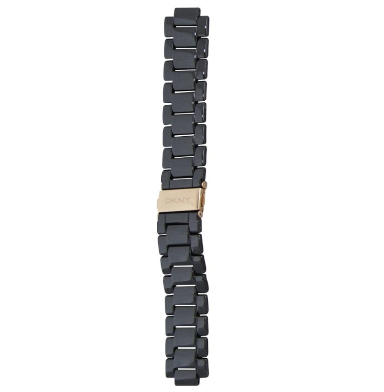 DKNY Replacement Watch Strap Black Ceramic 20mm For NY4984
