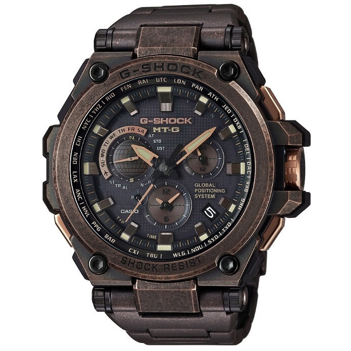 GShock MTGG1000AR1AER Bronze GPS Watch