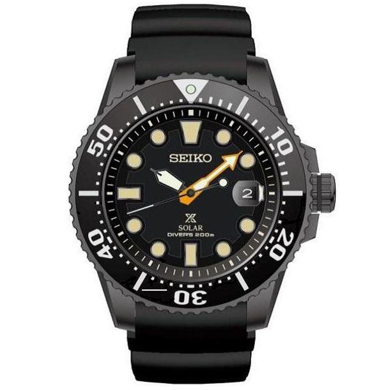 Seiko Prospex Black Series Diver's Solar SNE493P1