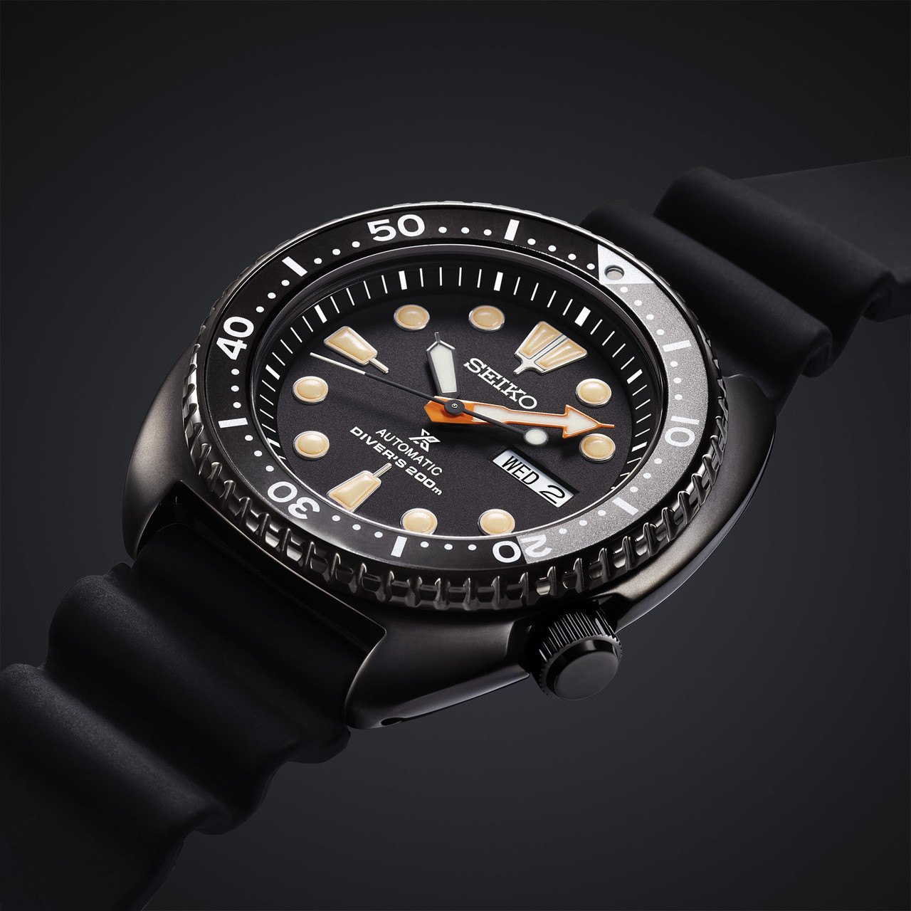 Seiko Prospex Black Series Automatic Diver's Watch SRPC49K1