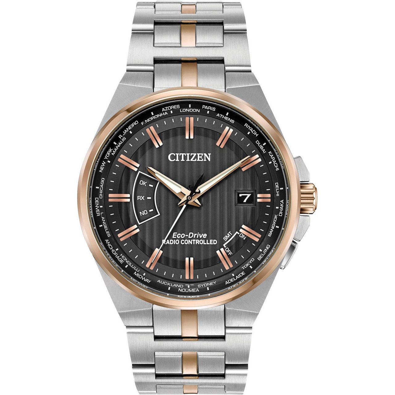 Citizen Eco-Drive CB0166-54H Radio Controlled Two-Tone Watch