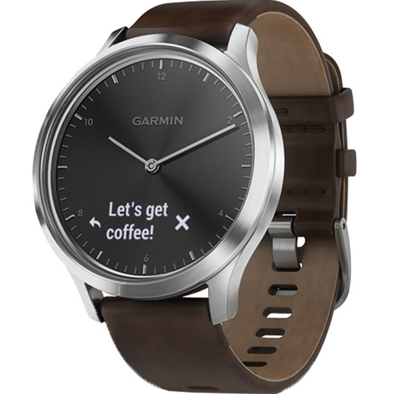 Stainless Steel Garmin Vivomove Hr Replacement Band Leather Bands