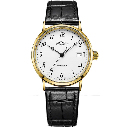 Rotary Men's Carat Gold Case Watch GS11476/18