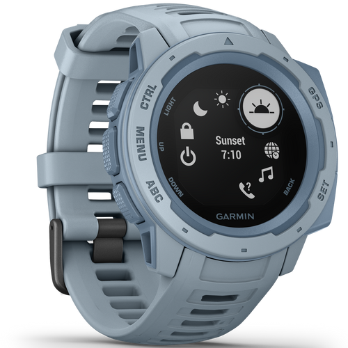Garmin Instinct Military GPS Seafoam Watch 010-02064-05
