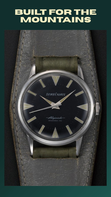 Seiko Prospex Alpinist Watch | 39.5mm | Automatic | Black