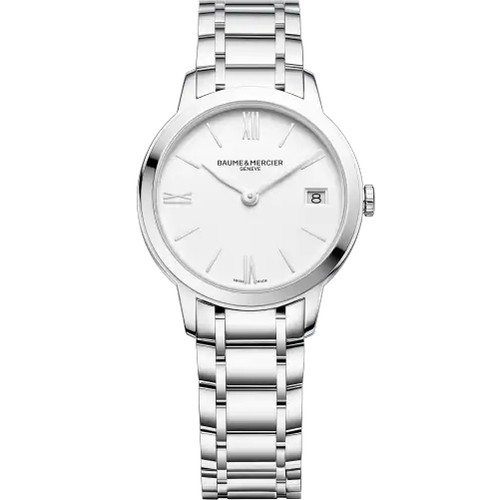 Baume Et Mercier Ladies Classima Diamond Bracelet Watch 10610