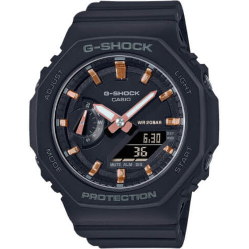 G-Shock Mini CasiOak S Series Analog And Digital Black Watch GMA-S2100-1AER