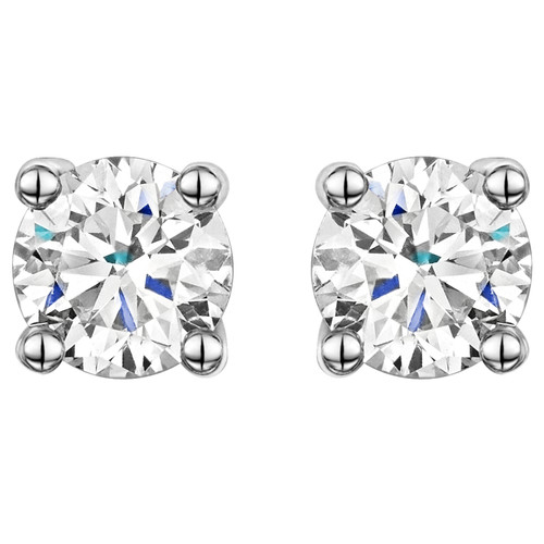 Diamond Stud Earrings 1.4Ct Diamond in 18Ct White Gold  Diamond Stud Earrings 1.4Ct Diamond in 18Ct White Gold