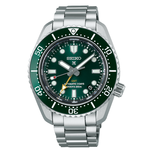 Seiko SPB381J1 | Prospex GMT Marine Green Watch