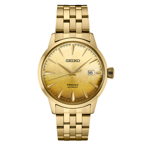 seiko presage gold