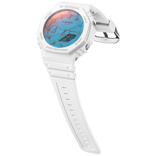 Casio G-Shock Beach Time Lapse White Watch GA-2100TL-7AER