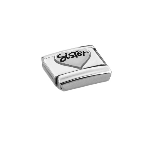 Nomination Composable Classic Charm | Sister Heart | Sterling Silver