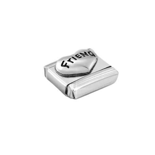 Nomination Composable Classic Charm | Friend Heart | Sterling Silver