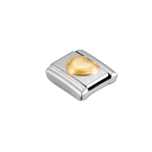 Nomination Composable Classic Charm | Gold Raised Hearts