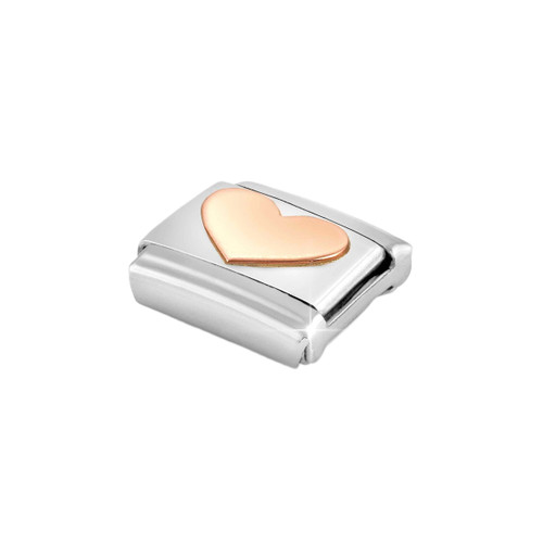 Nomination Composable Classic Charm | Rose Gold Romance Heart