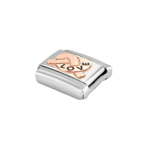 Nomination Composable Classic Charm | Rose Gold Love Knot