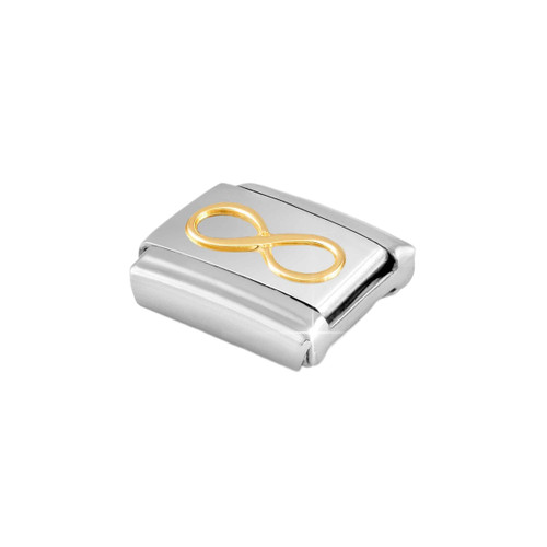 Nomination Composable Classic Charm | Gold Infinity