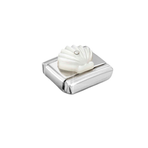 Nomination Composable Classic Charm | White Mother Of Pearl Shell | Sterling Silver

