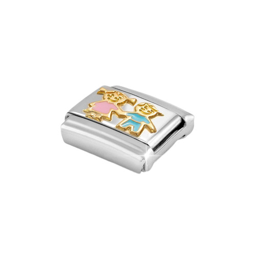 Nomination Composable Classic Charm | Gold Brothers And Sisters