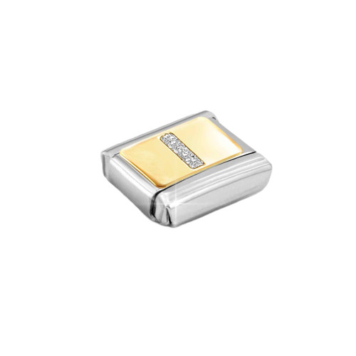 Nomination Composable Classic Glitter Charm | Gold Letter I