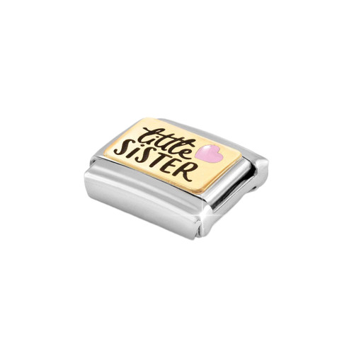 Nomination Composable Classic Charm | Gold Little Sister