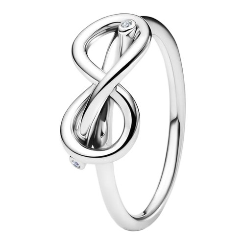 Pandora Infinity Knot Ring | Sterling Silver | Pandora Moments | Size 54