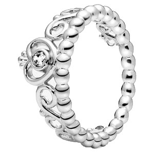 Pandora Princess Tiara Crown Ring | Sterling Silver | Pandora Moments | Size 54