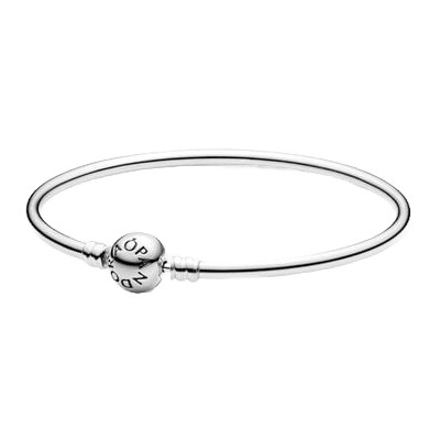 Pandora Moments Bangle | Sterling Silver | Pandora Moments | Size 19