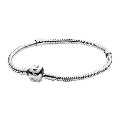 Pandora Moments Snake Chain Bracelet | Silver | Pandora Moments | Size 17