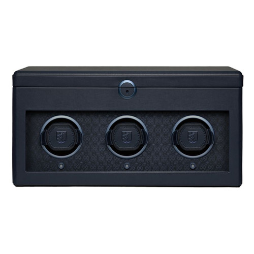 WOLF Earth Triple Watch Winder | Midnight Blue