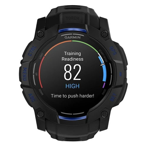 Garmin Instinct 3 Watch | Limited Edition | Amoled Display | 50mm | Black | Black Band
