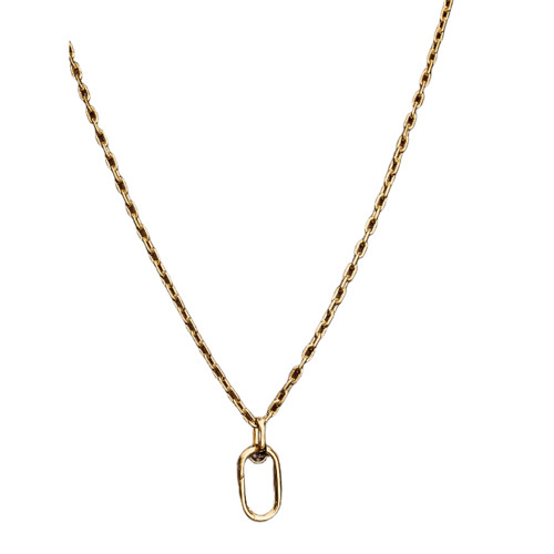 Pandora Openable Large Link Chain Necklace | 14ct Yellow Gold
