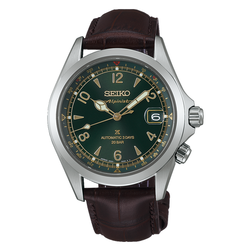 Seiko Prospex Alpinist Classic Pine Watch | 39.5mm | Automatic | Green