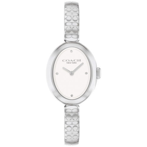 Coach Sammy Watch | 22mm | Quartz | White | Silver Bracelet