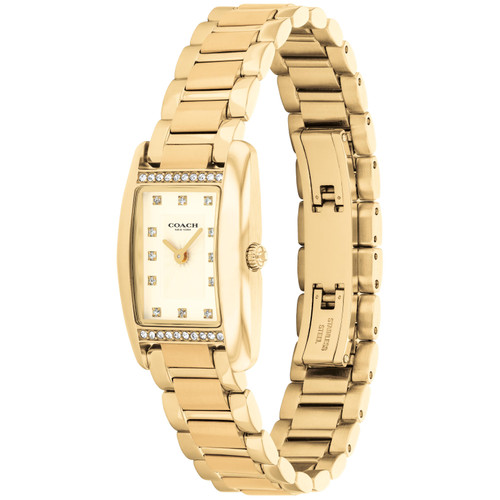 Coach Reese Crystal Watch | 30mm | Quartz | Gold