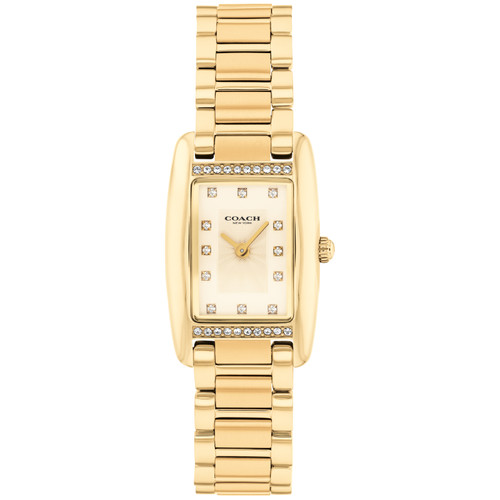 Coach Reese Crystal Watch | 30mm | Quartz | Gold