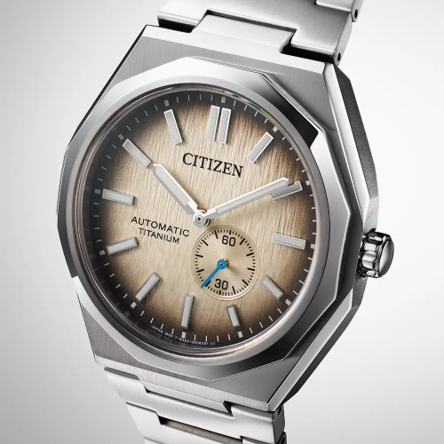 abichan Citizen Zenshin 60 40mm Mechanical Grey Watch NK5020-58P