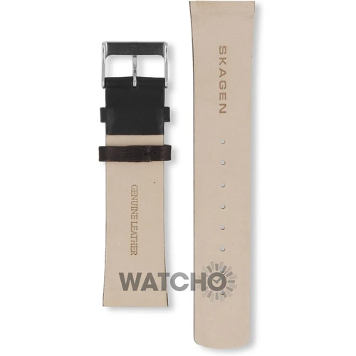 Skagen Watch Replacement Leather Strap For 233XXLSLB, 233XXLSLC, 233XXLSLN, 233XXLSLR