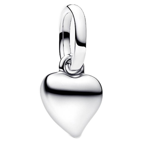 Pandora Asymmetric Heart Mini Dangle | Sterling Silver