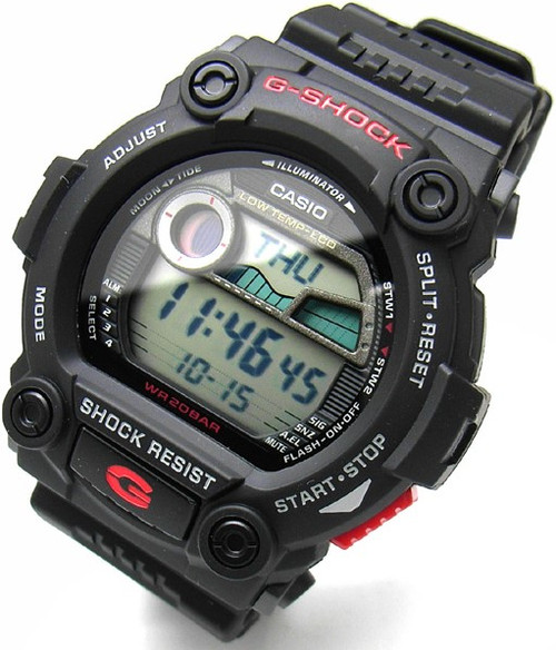 g shock moon and tide graph