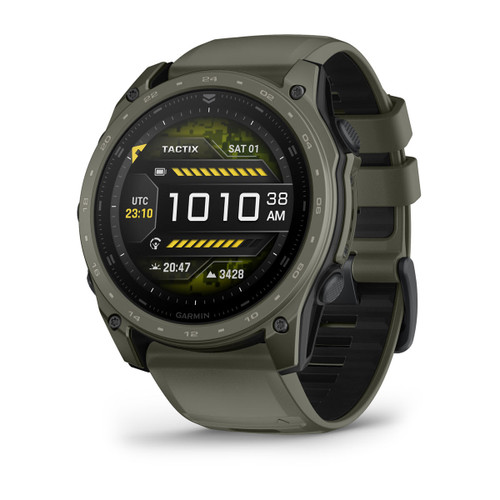 Garmin Tactix 8 AMOLED Cerakote Tactical Watch | 51 mm | Sapphire | Olive