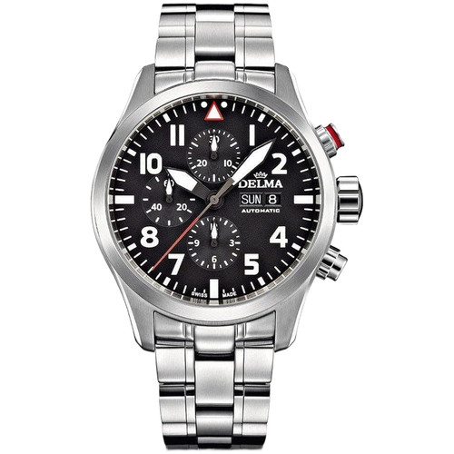 Delma Commander | 45mm | Automatic Winding | Black