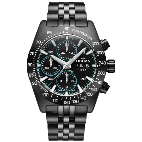 Delma Montego | 42mm | Automatic Winding | Black