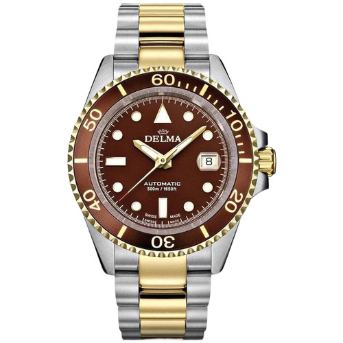Delma Commodore | 43mm | Automatic Winding | Brown
